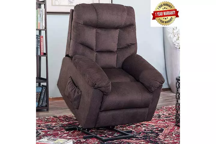 Harper & Bright Designs Recliner Chair With Remote Control 