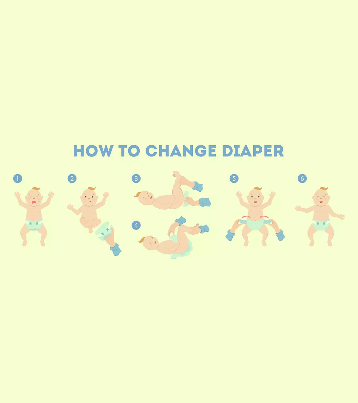 Handy tips and a step-by-step guide to make your baby's diaper changing sessions hassle-free.