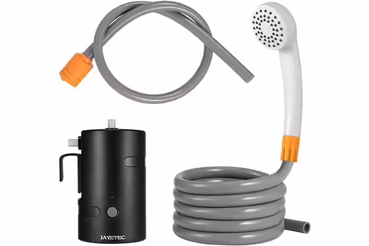 Jayetec Portable Outdoor Shower Set