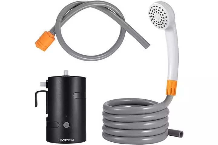 Jayetec Portable Outdoor Shower Set