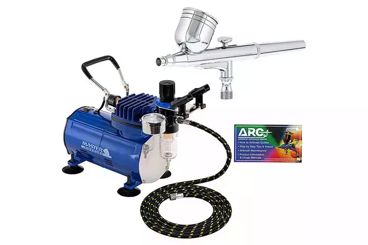 Master Gravity-Feed Dual-Action Airbrush