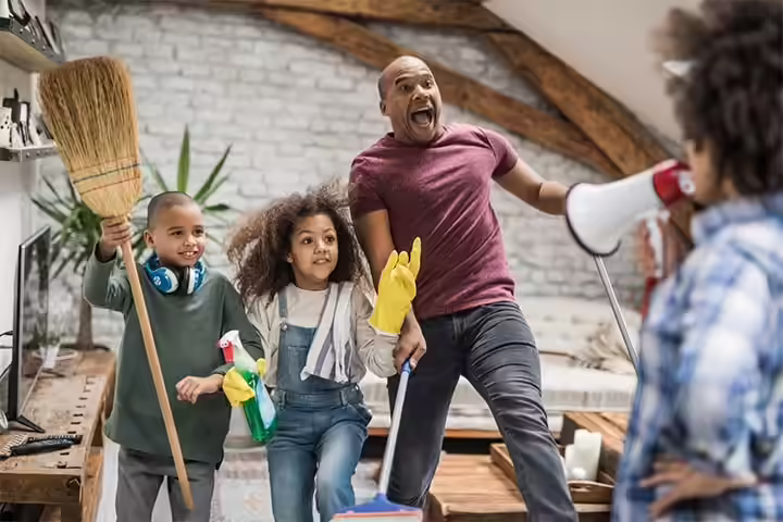 One minute cleaning games for girls and boys One minute cleaning games for girls and boys