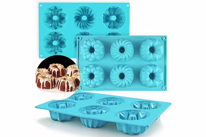 Mity rain Bundt Cake Silicone Pan