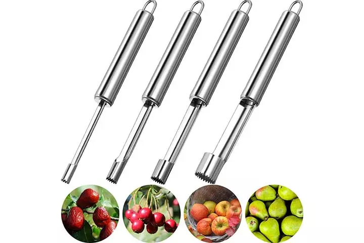 Mudder Store Fruit Corer and Pitter Remover Set