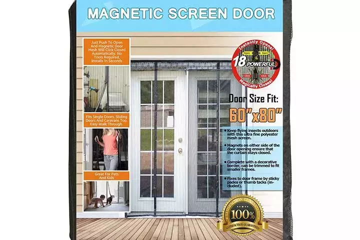 N-Green Double Door Magnetic Screen