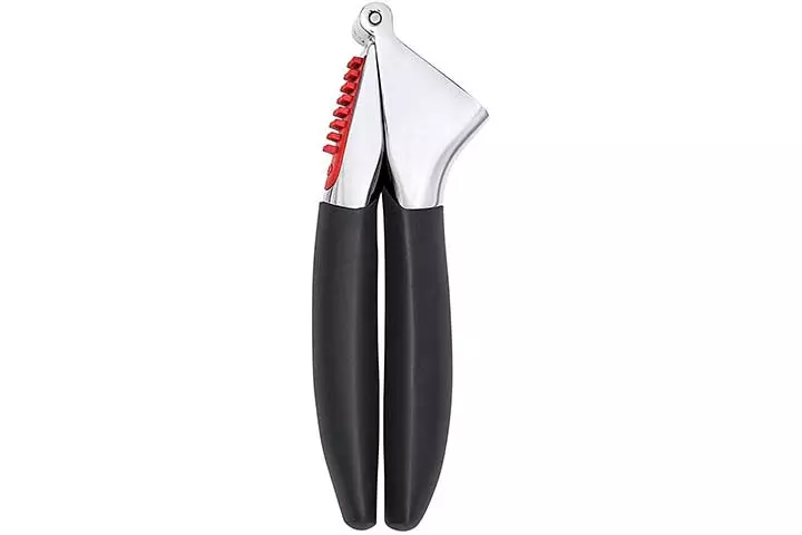 Oxo Good Grips Soft-Handled Garlic Press 