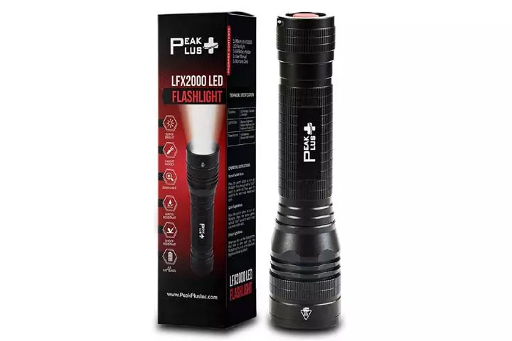 PeakPlus High-Powered LED Flashlight