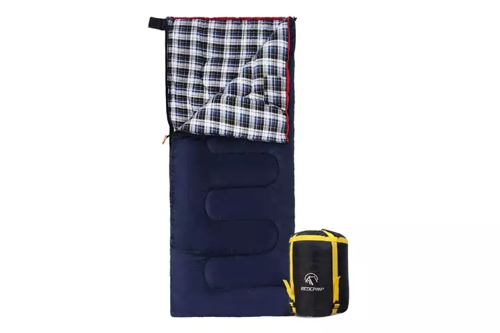 REDCAMP Cotton Flannel Sleeping Bag