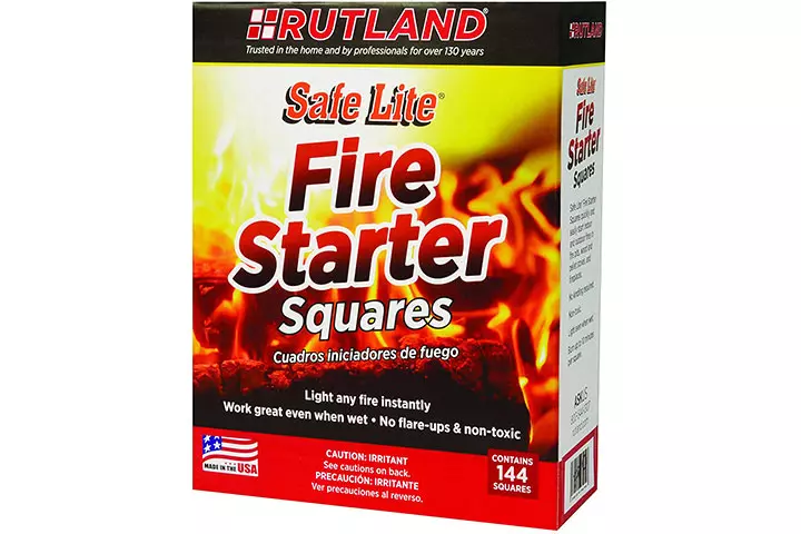 Rutland 50B Safe Lite Firestarter Squares