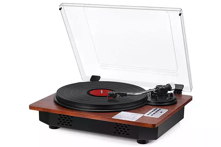 SeeYing Record Player With Speakers