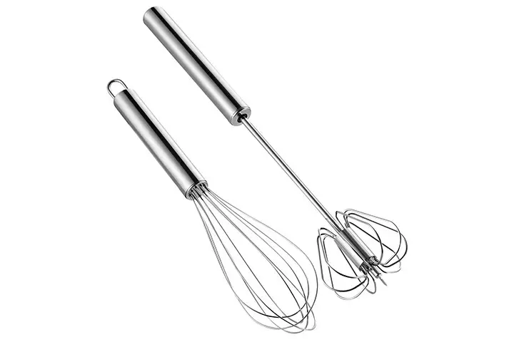 SkyYing Balloon Whisk And Steel Hand Push Whisk