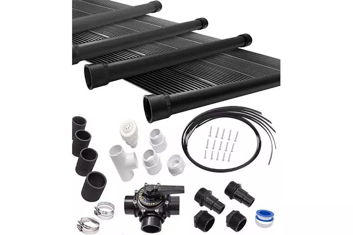 SunQuest Solar Swimming Pool Heater System with Roof Kits