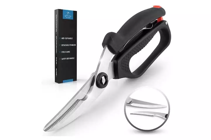 Zulay Kitchen Spring-Loaded Poultry Shears