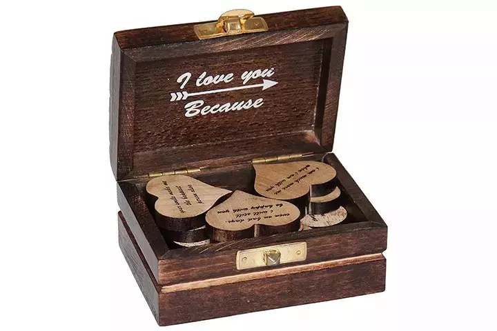 15 Wooden Hearts With Beautiful Love Quotes