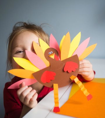 5 DIY Thanksgiving Decorations For Kids