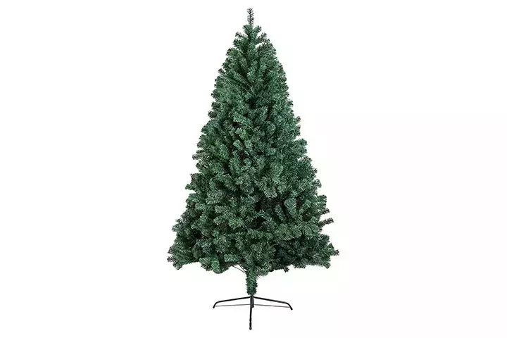 BHD BEAUTY Hinged Artificial Christmas Pine Tree