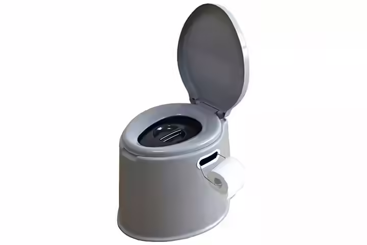 Basicwise Portable Travel Toilet