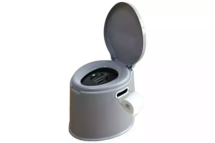 Basicwise Portable Travel Toilet