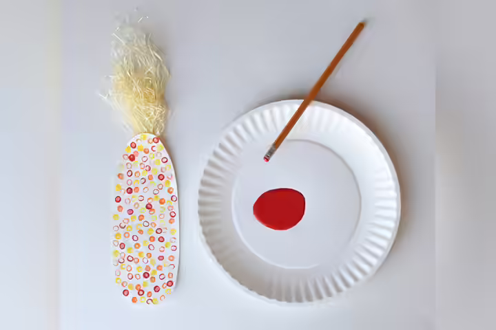 Corn fall craft for kids Corn fall craft for kids