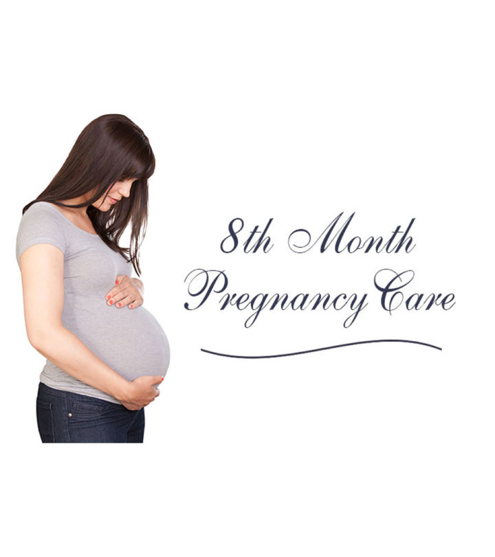 Eighth month pregnancy