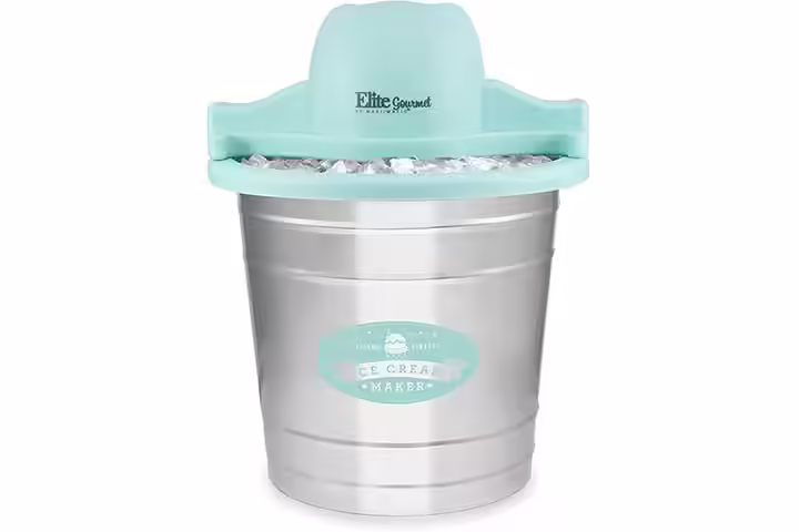 Elite Gourmet Electric Motorized Ice Cream Maker