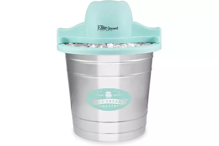 Elite Gourmet Electric Motorized Ice Cream Maker