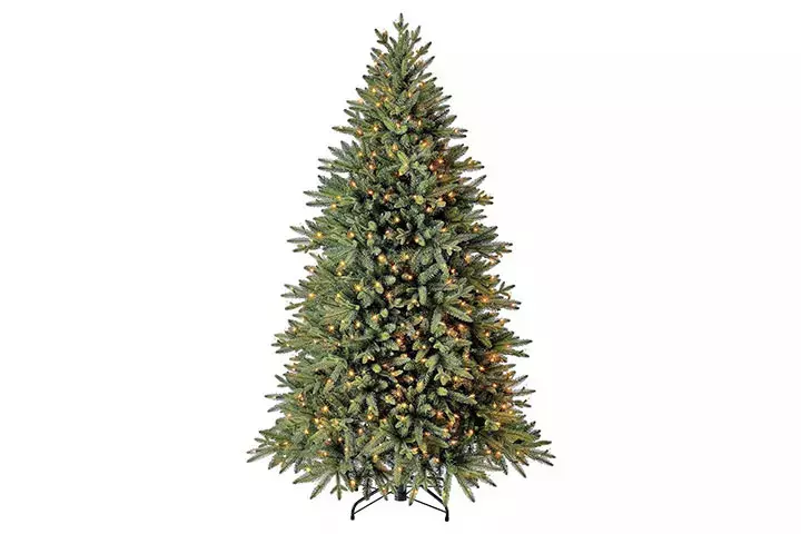 Evergreen Classics Pre-Lit Colorado Spruce Artificial Christmas Tree