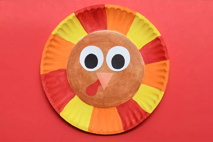 Paper plates fall crafts for kids