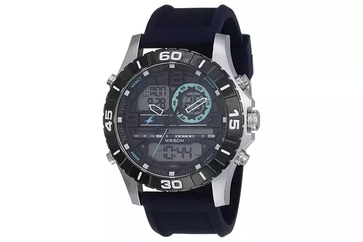 Fastrack Analog Blue Dial Men's Watch