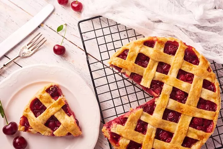 Ginger Cherry Pie