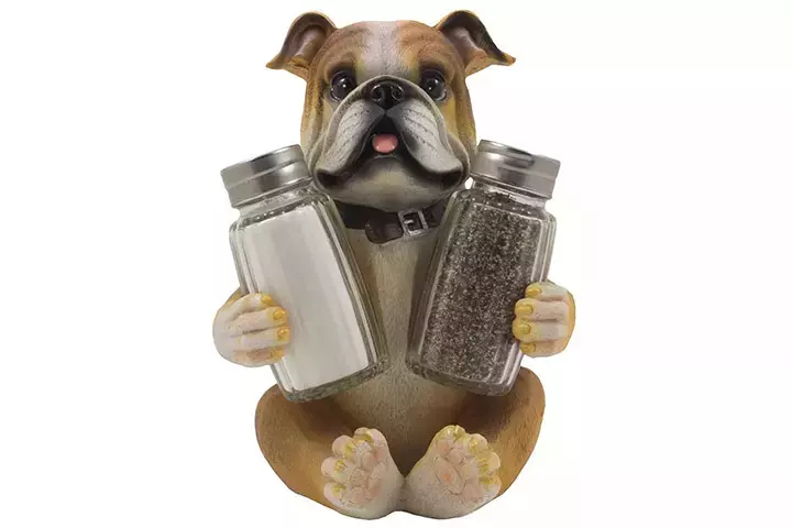 Home n’ Gifts Bulldog Salt & Pepper Shaker Set