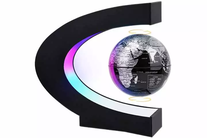 MOKOQI Magnetic Levitating Globe With LED Light