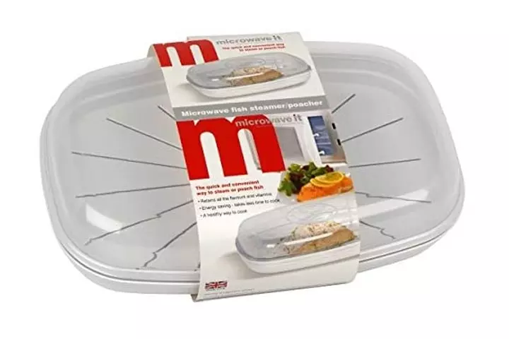 Microwave It Fish Steamer Poacher