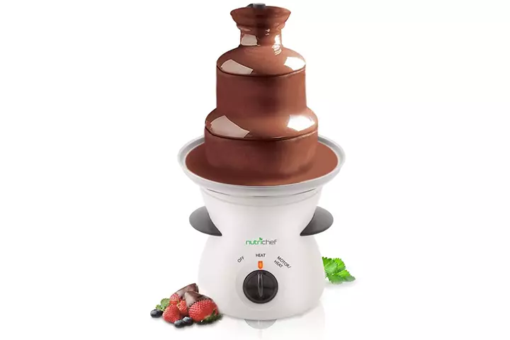 NutriChef Chocolate Fountain