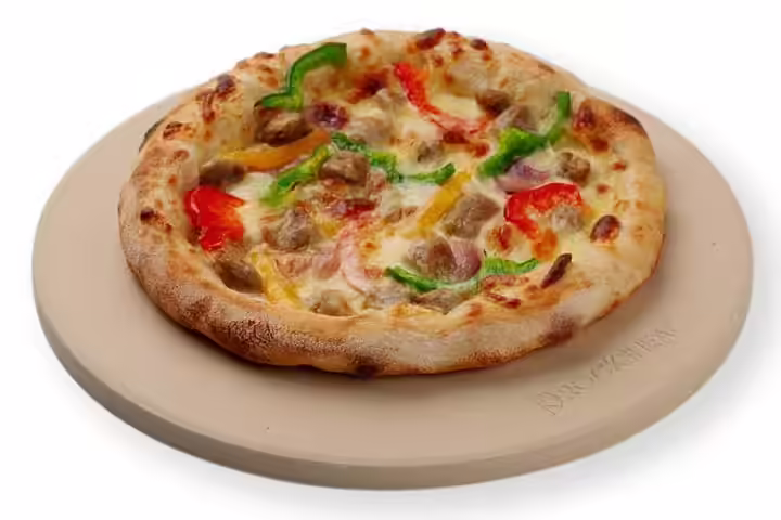 Rocksheat Round Cordierite Pizza Stone