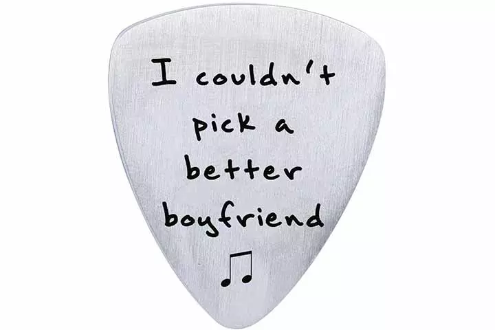 SOSOHOME I Couldn't Pick A Better Boyfriend Guitar Pick