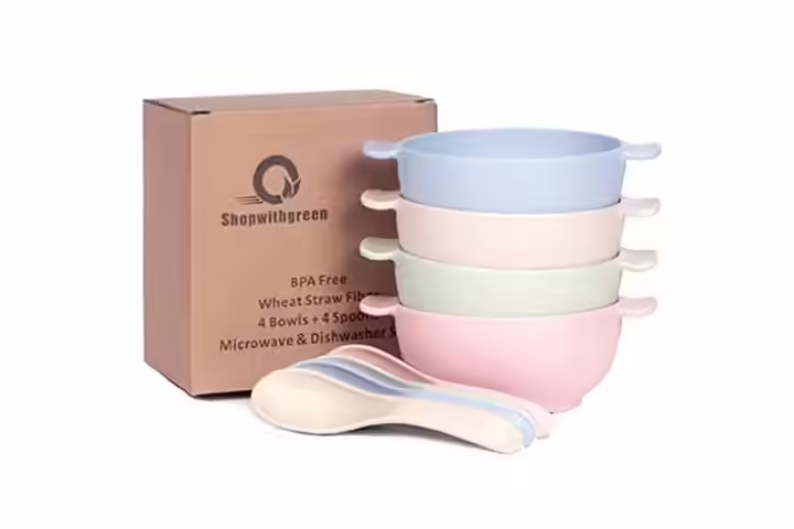 Shopwithgreen Unbreakable Kids Bowls
