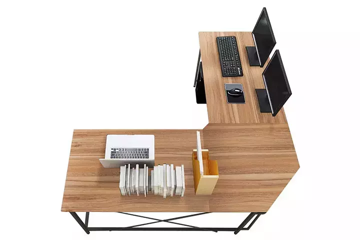 Soges Large L-Shaped Desk