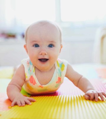 Getting involved with your child during tummy time will help build a bond.