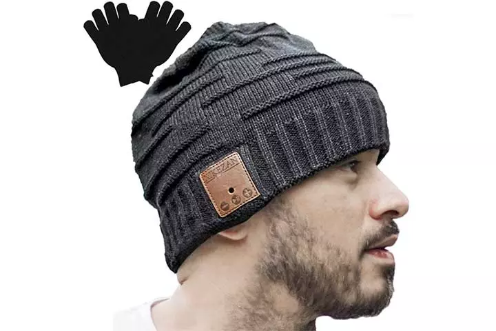 XIKEZAN Upgraded Unisex Knit Bluetooth Beanie