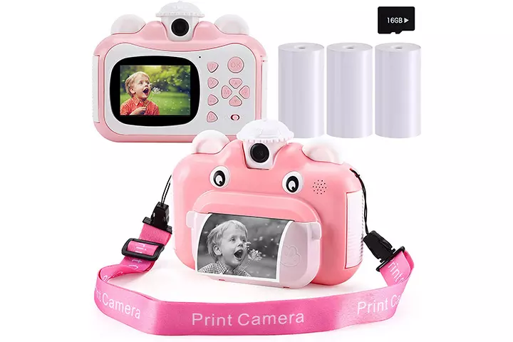 barchrons Kids Instant Camera