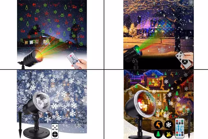 13 Best Christmas Light Projectors In 2020-1