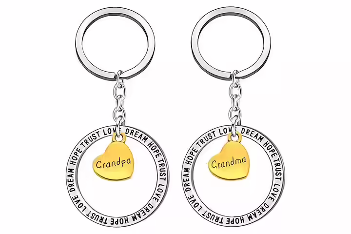 AGR8T Key Chain Ring Set