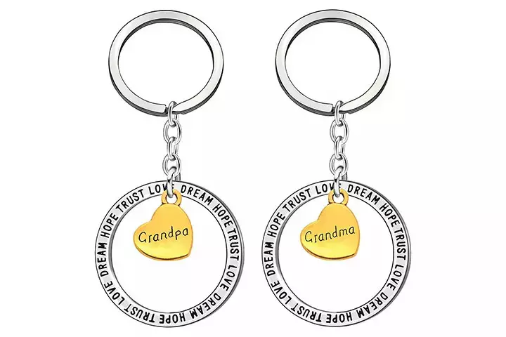 AGR8T Key Chain Ring Set