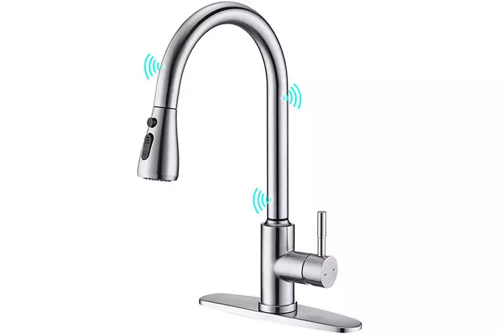 ARRISEA Touch-On Activation Kitchen Faucet 