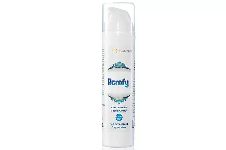 Acrofy Moisturizer For Acne Prone Skin 