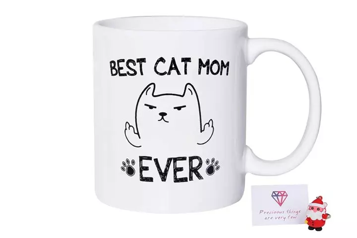 AmandirCat Mom Mug Gift