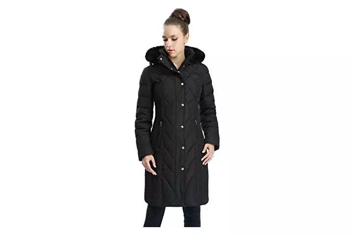 BGSD Womens Addi Waterproof Down Parka Coat