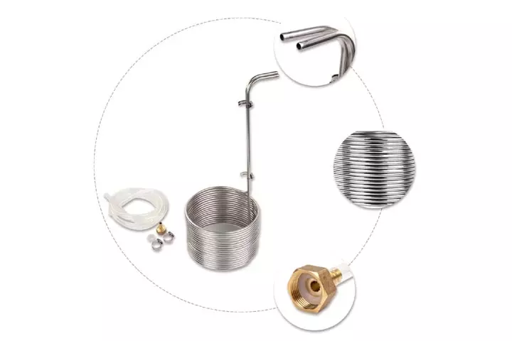 Bacoeng Food Grade Wort Chiller