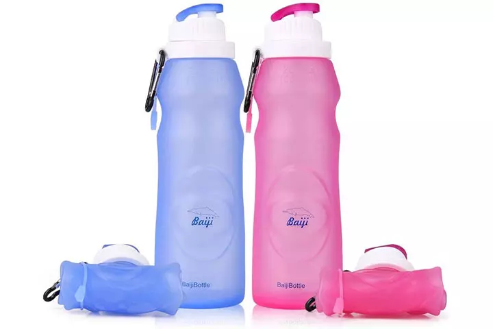 Baiji Silicone Water Bottle 